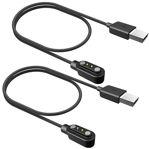 VeryFit Smart Watch Charger Replacement Charging Cable Cord Magnetic for Smartwatch AR-01 IDW19 (2 Pack)