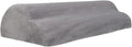 Foot Rest Under Desk Ergonomic Footrest Cushion Pillow Leg Rest Support Flannel Foam Material Suitable for Office Home Car Airplane Travel Men Women, Dark Gray