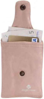eagle creek Silk Undercover Bra Stash Travel Wallet to Keep Money and Credit Cards Secure - Breathable Silk with Moisture Resistant Lining, Black