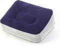 1pcs Inflatable Air Foot Rest Pillow Footrest Cushion Travel Accessory