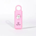 Byrna Banshee Personal Safety Alarm - 130db Loud Military Grade Self Defense Emergency Keychain Siren Device with LED Strobe Alert Light for Women, Men, Children, Elderly, Hikers and Runners (Pink)
