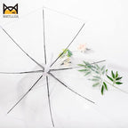 MRTLLOA Kids Clear Bubble Umbrella with an Easy Grip Curved Handle, Safety Transparent Dome Bubble Umbrella for Toddler Boys Girls