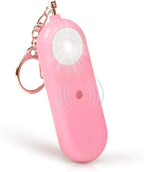 MtMinn Personal Safety Alarm for Women - 130dB Self Defense Keychains Siren Whistle, Replaceable Battery with SOS LED Strobe Light - Emergency Security Safe Protection Devices for Kids Elderly