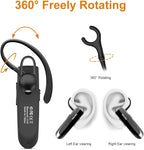6 Pack Replacement Ear Hook Universal Small Clamp Loop Clip for Other Bluetooth Headset(Black)