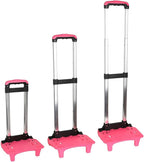 Backpack Trolley 2 Wheels Portable Telescopic Rod Backpack Hand