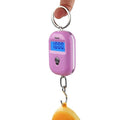 Luggage Weight Scale, 5pcs 25kg Digital Hanging Scale Portable Hook Scale Electronic LCD Travel Suitcase Luggage Bag Weight mini Scales,for Travel(Purple)