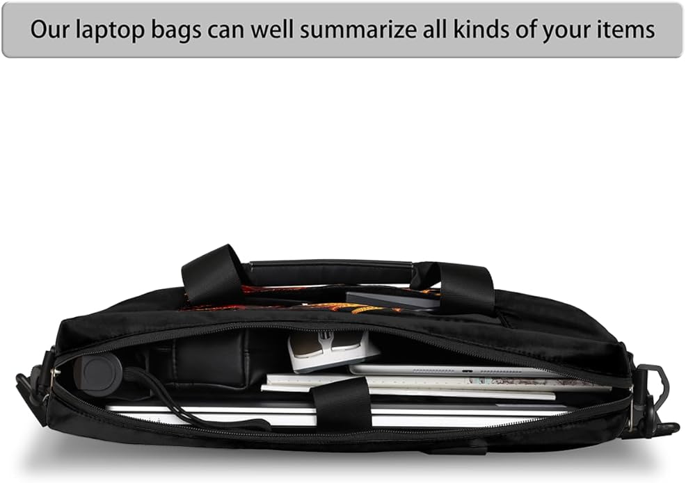 Cute Laptop Shoulder Bag for Women Men, Computer Laptop Bag Laptop Sleeve Case Laptop Satchel Briefcase Carrying Bag QA-1