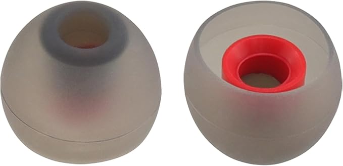Replacement Silicone Ear Tips for bmani T16 / bmanl T16 / ZINGBIRD Z67 / Orancu A12 / TOZO T6 / TOZO T10 / RIZIZI A12 / Boean U18 U8 U8I PRO Wireless Earbuds, 9 Pairs (S/M/L)