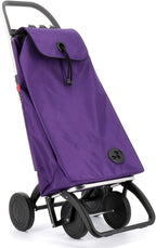 Rolser I-Max MF 4 Wheel Foldable Shopping Trolley - Purple