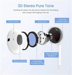2 Packs for iPhone Headphones Wired Earbuds/Earphones with Built-in Microphone & Volume Control HiFi Stereo Nosie Reduction Compatible for iPhone 14 13 12 11 Pro Max XS XR X 8 7 6, Support All iOS