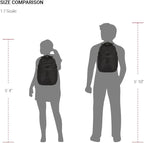 SwissGear Endure ScanSmart 17" Laptop Backpack – Reflective Tech Backpack with ScanSmart Compartment – Multiple Organizer Pockets – Black