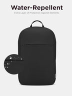 Lenovo Laptop Backpack B215 for Computers Up to 15.6-Inch – Multi Compartment Water Repellant Bag for Travel, Professional Use, College, Work - Black (Large)