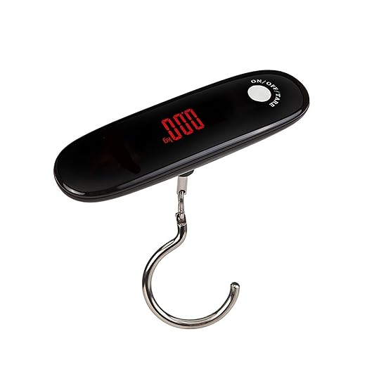 Luggage Weight Scale, 3pcs 110lb/50kg Portable Electronic Hand Luggage Scale LCD Digital Display Balance Scale Suitcase Travel Weighs Baggage Weight Tool,for Travel(Webbing)