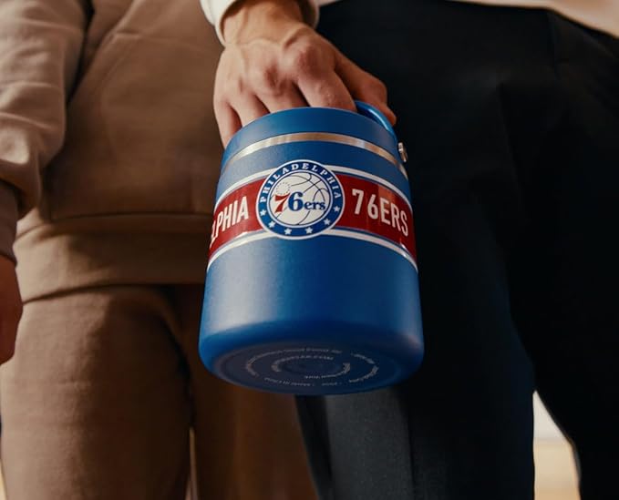 Hydrapeak x NBA Officially Licensed Utah Jazz 25oz Stainless Steel Vacuum Insulated Thermos Food Jar with Handle, Wide Mouth Leak-Proof Soup Thermos for Adults, 10 Hours Hot and 16 Hours Cold