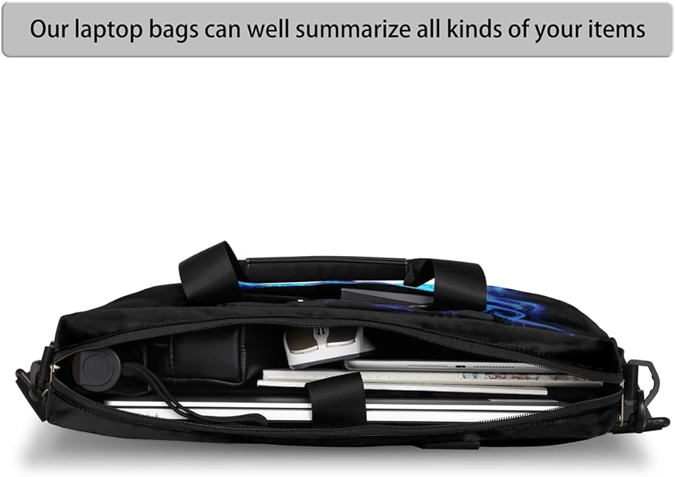 Cute Laptop Shoulder Bag for Women Men, Computer Laptop Bag Laptop Sleeve Case Laptop Satchel Briefcase Carrying Bag QA-1