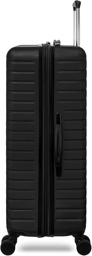 Everest Expandable Hardsided Spinner (Black, 28-Inch Checked Large)