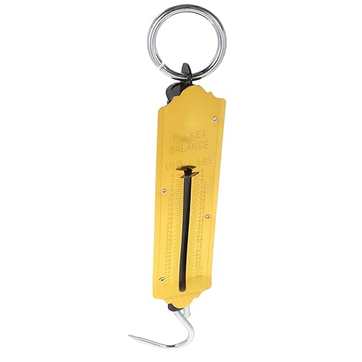 Artibetter 2pcs Portable Mechanical Hanging Scale with Hook 50kg/110lb Vertical Spring Handheld Weight Scale for Luggage, Travel, Farming, and Kitchen Use