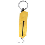 Artibetter 2pcs Portable Mechanical Hanging Scale with Hook 50kg/110lb Vertical Spring Handheld Weight Scale for Luggage, Travel, Farming, and Kitchen Use