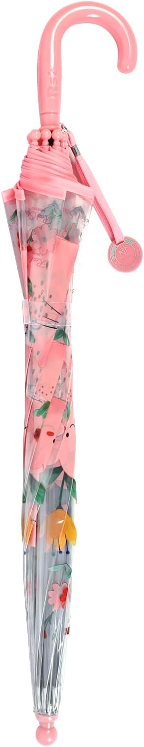 Kids Clear Umbrella for Rain Dome Bubble Umbrellas Windproof for Kids Boys and Girls