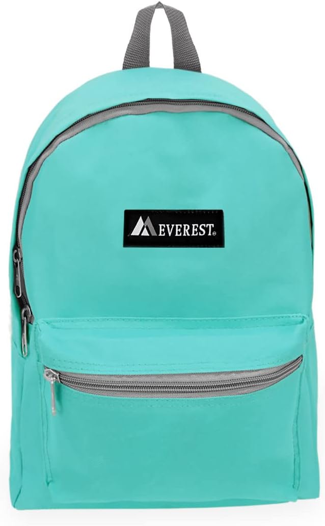 Everest 1045K Basic Backpack, 15", Aqua Blue