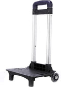 2 Backpack Trolley Aluminium Alloy Foldable Trolley Cart ' s Luggage Travel Hand Cart for Backpack Folda