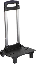 Menolana Backpack Trolley Hand Cart Telescopic Rod Collapsible Portable Foldable 2 Wheels Compact Wheeled Cart Luggage Cart for Kids