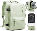 Travel Backpack Women,Carry On Backpack Flight Approved 18x14x8 inches Bag Spirit Airlines Personal ltem,College Sports Hiking Rucksack Waterproof Casual Daypack Laptop Blackpack Men, MintGreen