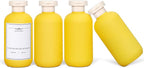 ASEVAT 6.7oz Leak Proof Travel Bottle with Flip Cap, Shampoo and Conditioner Bottle Set, Refillable Containers for Lotion, Cream Shampoo