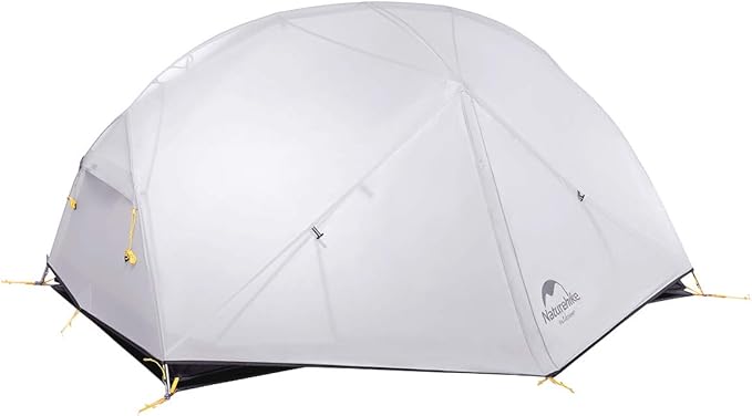 Naturehike Mongar Backpacking Tent, 3 Season Ultralight Lightweight Double Layer Free Standing Tents for Camping Hiking Cycling
