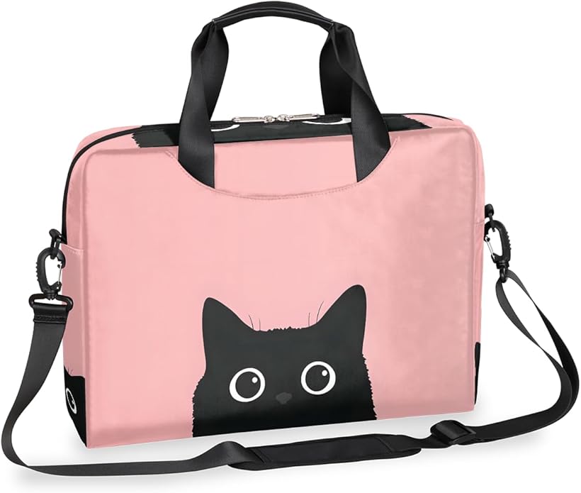 Cute Laptop Shoulder Bag for Women Men, Computer Laptop Bag Laptop Sleeve Case Laptop Satchel Briefcase Carrying Bag QA-1