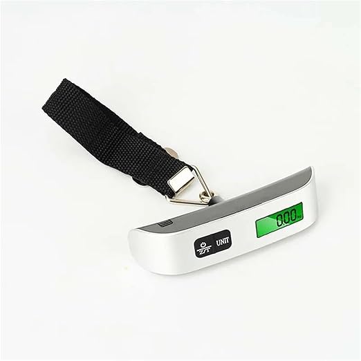 Luggage Weight Scale, Handheld Scale, Electronic Scale 50KG, Portable Luggage Scale, Handheld Weighing Scale, mini Hanging Scale,for Travel(Webbing)