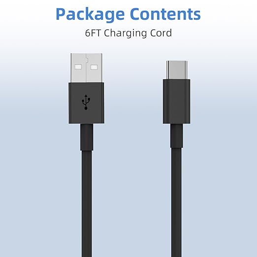 2Pack 6FT USB to USB C Cable for iPhone 17 16 15 Charger Cord, for Apple 17 16 15 Pro/Pro Max/Plus Type C Cord, for iPad Pro 12.9/11, Air 5th/4th Gen, Car Carplay Charging Cable for Android(Black)