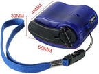 Hand Cranked Charger, USB Hand Crank Phone Charger Hand Power USB Charger for Outdoor Hiking Camping