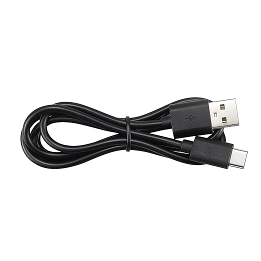 Smays USB to USB C Cable 3ft 5-Pack, Type C Phone Charger Cord Bulk, Black