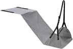 Baoblaze Airplane Foot Hammock Support Adjustable Plane Footrest High Performance Convenient Travel Essentials for Women Men Long Trip, Gray