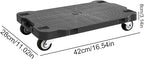 Genérico Moving Furniture Transportation, Extendable Tool for Moving and Transportation – Travel Trolley with Multipurpose Wheels | for Adults Moving, Home, Camping, Shopping and Travel