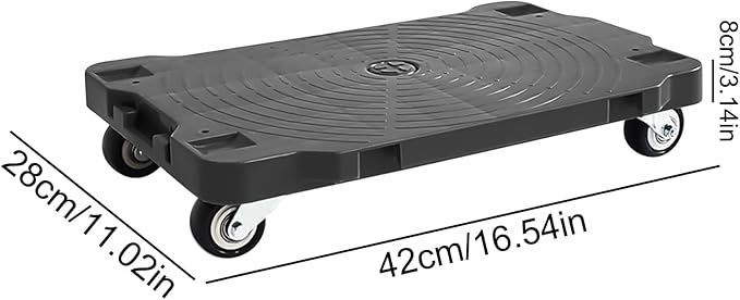 Genérico Moving Furniture Transportation, Extendable Tool for Moving and Transportation – Travel Trolley with Multipurpose Wheels | for Adults Moving, Home, Camping, Shopping and Travel