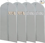 Suit Bag for Storage and Travel, (Set of 4(23.3'' X 50''))