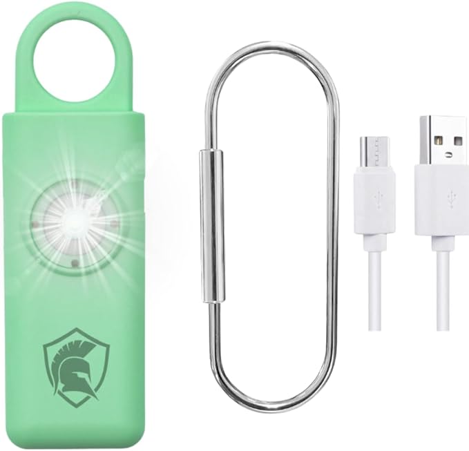 Personal Safety Alarm Rechargeable (Lime)