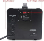 Cantonape Voltage Transformer Converter 1000 Watt Step Up/Down Convert from 110-120 Volt to 220-240 Volt and from 220-240 Volt to 110-120 Volt with 2 US Outlets, 2 Universal Outlets