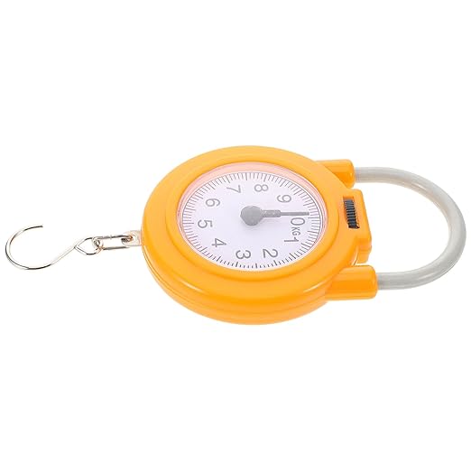 Angoily High Precision Portable Electronic Travel Luggage Scale with Spring Hook, Mini Handheld Bag Weight Scale for Home, Fishing, and Everyday Use