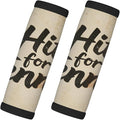 2 Pack Luggage Handle Wrap with Travel Tags - Non-Slip Protective Cover Soft Handle Grips Covers for Suitcase(Vintage Hit for Tennis)