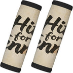 2 Pack Luggage Handle Wrap with Travel Tags - Non-Slip Protective Cover Soft Handle Grips Covers for Suitcase(Vintage Hit for Tennis)
