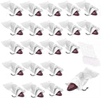 GONGKANGYUAN 20 Pack Satin Shoe Bags for Travel, Drawstring Shoe Storage Bags for Men and Women, Dustproof Moisture-Proof Shoe Pouches for Packing & Organizing Shoes