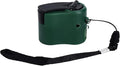 USB Hand Crank Portable Cell Phone Charger with LED Light - 5V Output for Hiking, Camping, Emergency