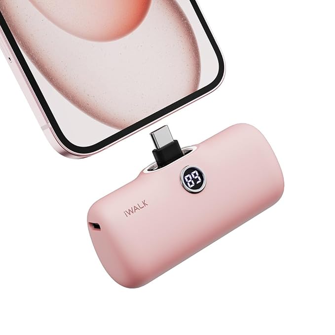 iWALK USB-C Portable Charger for iPhone 15