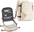 Travel Backpack Women,Carry On Backpack Flight Approved 18x14x8 inches Bag Spirit Airlines Personal ltem,College Sports Hiking Rucksack Waterproof Casual Daypack Laptop Blackpack Men,BeigeBrown
