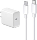i Phone Charger [MFi Certified] Travel Home Wall Charger and a Charging Cable Compatible with i Phone 14, 13, 12, 11, SE, X, 8, 7, 6, 5, i pad Mini, pod Touch, and i pods (10 Feet)