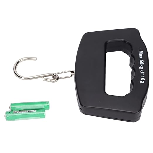 LICAEVEY Digital Luggage Scale Digital Baggage Scale Travel 110lb 50kg Capacity Portable Handheld with LCD Display Lock Function for Travel Home Suitcase