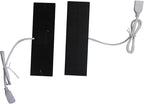 Solar Phone Panel Charger – Portable USB Battery Bank, 3W Solar-Powered Fast Charging Panel | Renewable Energy Charger | Compact Mobile Laptop Camera, Lightweight Outdoor Travel Camping Device